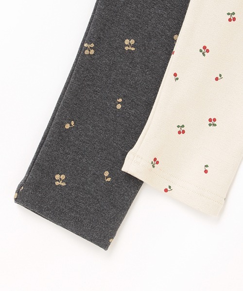 petit main（プティマイン）の「【吸湿発熱】あったかレギンス（レギンス/スパッツ・キッズ・ブラック/パープル/オフホワイト/モカ/チャコール・80ｃｍ/90cm/110cm/100cm/120cm/130cm）」の14枚目の写真