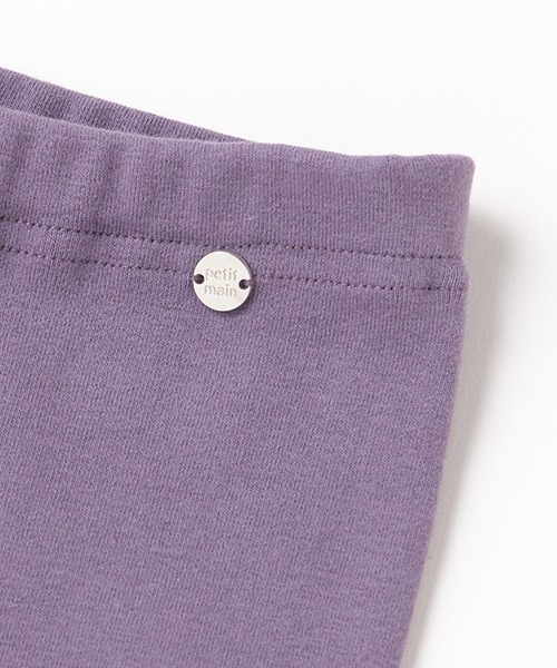 petit main（プティマイン）の「【吸湿発熱】あったかレギンス（レギンス/スパッツ・キッズ・ブラック/パープル/オフホワイト/モカ/チャコール・80ｃｍ/90cm/110cm/100cm/120cm/130cm）」の15枚目の写真