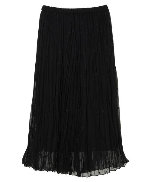 AMERICAN HOLIC（アメリカンホリック）の「ドット刺繍アイレットスカート（スカート・レディース・ブラック・M/L）」の15枚目の写真