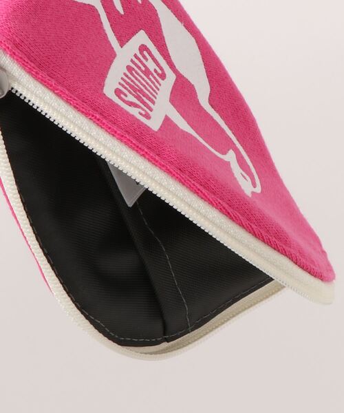 CHUMS（チャムス）の「【CHUMS/チャムス】Pass Card Case Sweat（パスケース・メンズ・ベージュ/ピンク/ヘザーグレー/その他2/グリーン系その他/ブルー系その他・FREE）」の8枚目の写真