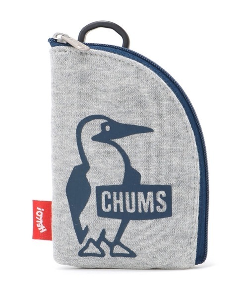 CHUMS（チャムス）の「【CHUMS/チャムス】Pass Card Case Sweat（パスケース・メンズ・ベージュ/ピンク/ヘザーグレー/その他2/グリーン系その他/ブルー系その他・FREE）」の2枚目の写真