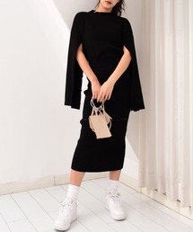 SPIRALGIRL | manywayニットセットアップ(ワンピース)