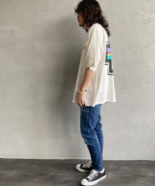 PENDLETON（ペンドルトン）の「[PENDLETON/ペンドルトン] 別注 ネイティブ柄バックプリントＴシャツ（Tシャツ/カットソー・レディース・ホワイト/ブラック/ベージュ/グリーン/ホワイト×グリーン/ホワイト×ブラック/ホワイト系その他/ブラック系その他・S/M/L/XL）」の20枚目の写真