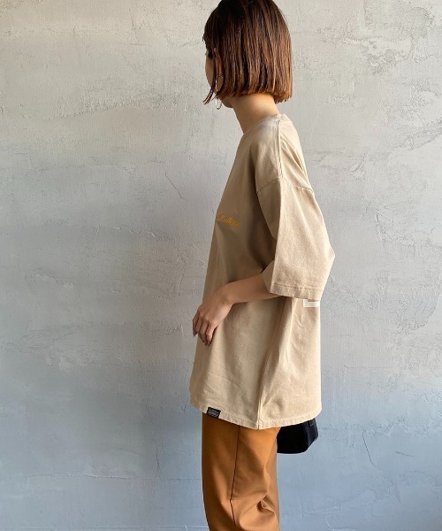 PENDLETON（ペンドルトン）の「[PENDLETON/ペンドルトン] 別注 ネイティブ柄バックプリントＴシャツ（Tシャツ/カットソー・レディース・ホワイト/ブラック/ベージュ/グリーン/ホワイト×グリーン/ホワイト×ブラック/ホワイト系その他/ブラック系その他・S/M/L/XL）」の12枚目の写真