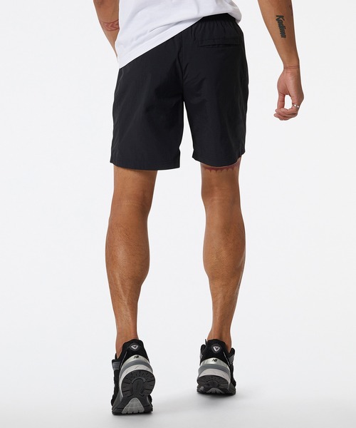 NEW BALANCE（ニューバランス）の「NB Athletics アンプリファイドウーブンショーツ（その他パンツ・メンズ・ブラック/オレンジ・SMALL/MEDIUM/LARGE/XX-LARGE/X-LARGE）」の3枚目の写真