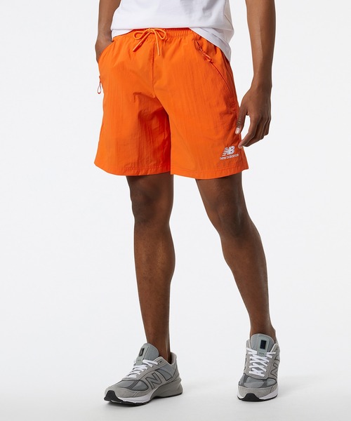 NEW BALANCE（ニューバランス）の「NB Athletics アンプリファイドウーブンショーツ（その他パンツ・メンズ・ブラック/オレンジ・SMALL/MEDIUM/LARGE/XX-LARGE/X-LARGE）」の13枚目の写真