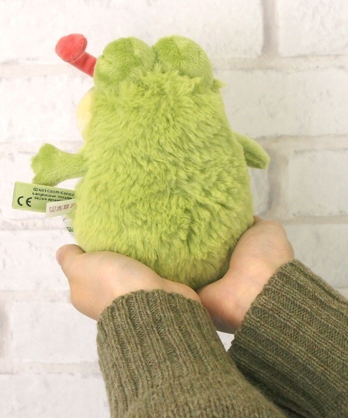 nici（ニキ）の「NICI/ぬいぐるみ クラシックベア22 フロッグ オスワリ