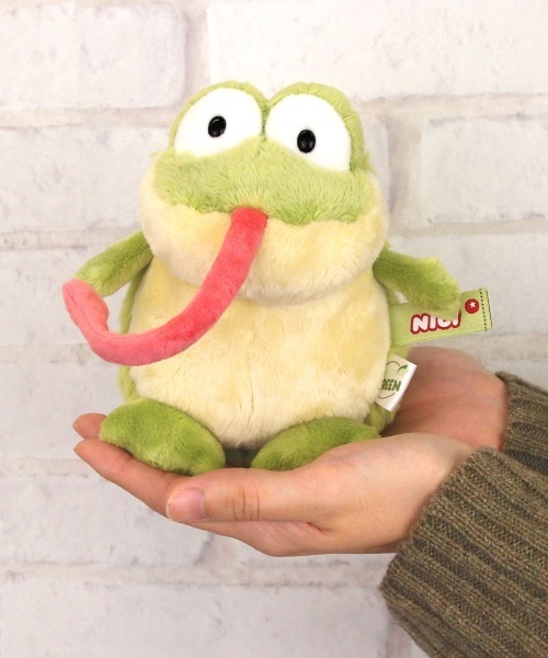 NICI カエル　80cm nici（ニキ）の「NICI/ぬいぐるみ クラシックベア22 フロッグ