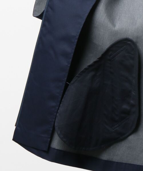 BEARDSLEY（ビアズリー）の「ボンディングショートコート（その他アウター・レディース・ネイビー・FREE）」の4枚目の写真