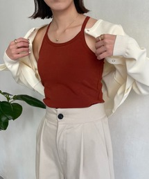 CAPRICIEUX LE'MAGE | アメスリクロスキャミ(キャミソール)