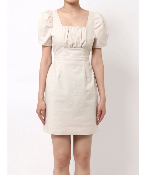 RESEXXY（リゼクシー）の「パワショルミニワンピース（ワンピース・レディース・アイボリー/ブラック/グリーン・FREE）」の21枚目の写真