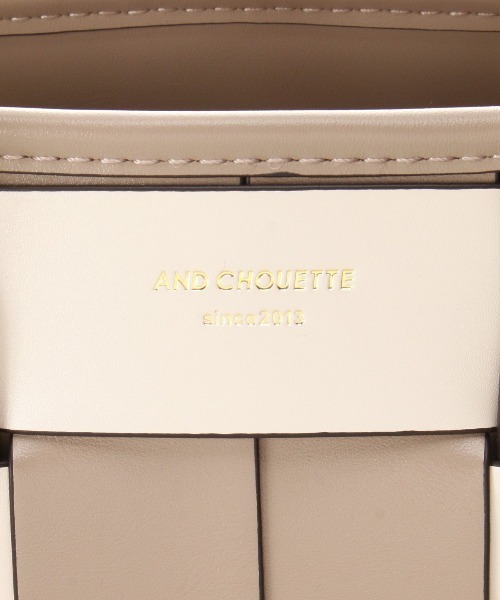 & chouette（アンドシュエット）の「編み込みトート（トートバッグ・レディース・イエロー/グレイッシュベージュ/ミント・FREE）」の12枚目の写真