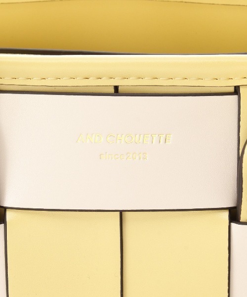 & chouette（アンドシュエット）の「編み込みトート（トートバッグ・レディース・イエロー/グレイッシュベージュ/ミント・FREE）」の19枚目の写真