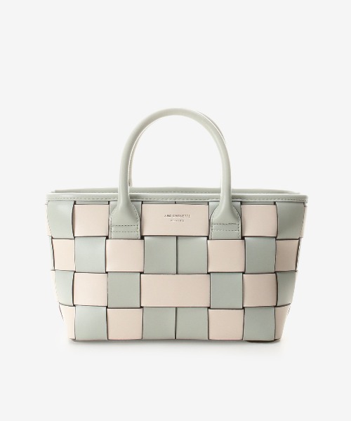 & chouette（アンドシュエット）の「編み込みトート（トートバッグ・レディース・イエロー/グレイッシュベージュ/ミント・FREE）」の22枚目の写真