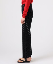 caban（キャバン）の「コットンカシミヤ ドットジャカードパンツ