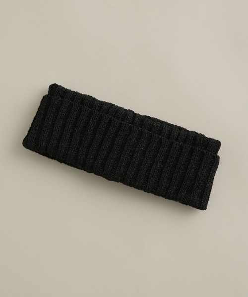 NANO universe(ナノユニバース)の「RACAL/Summer Paper Knit Hair Band(ニットキャップ/ビーニー・メンズ・ブラウン/ブラック/ライトベージュ・FREE)」の2枚目の写真