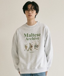 【WAIKEI】マルチーズアーカイブカラースウェットシャツ 4色 マルチーズアーカイブカラースウェットシャツ - WaiKei | 60