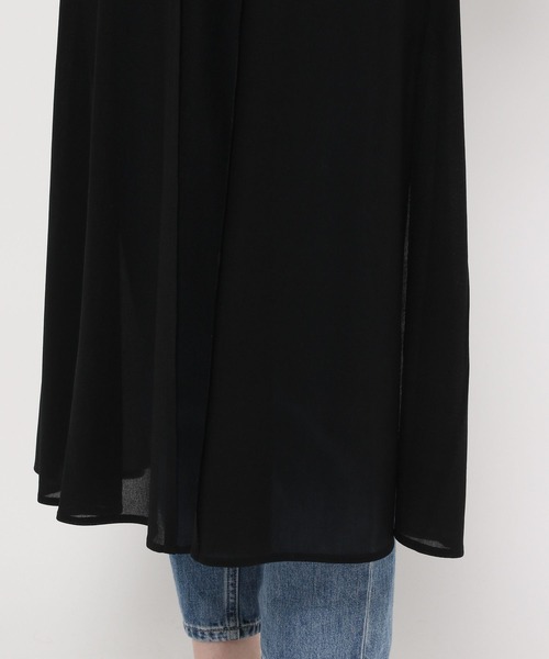 PAGEBOY（ページボーイ）の「シアーカットキャミワンピース（ワンピース・レディース・ブラック/ベージュ系その他・FREE）」の14枚目の写真