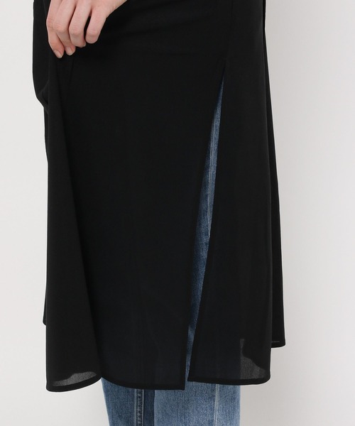 PAGEBOY（ページボーイ）の「シアーカットキャミワンピース（ワンピース・レディース・ブラック/ベージュ系その他・FREE）」の15枚目の写真