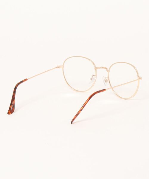 prose verse(プロズヴェール)の「細リムラウンドメガネ(メガネ・レディース・ゴールド/ブロンズ・フリ-)」の4枚目の写真