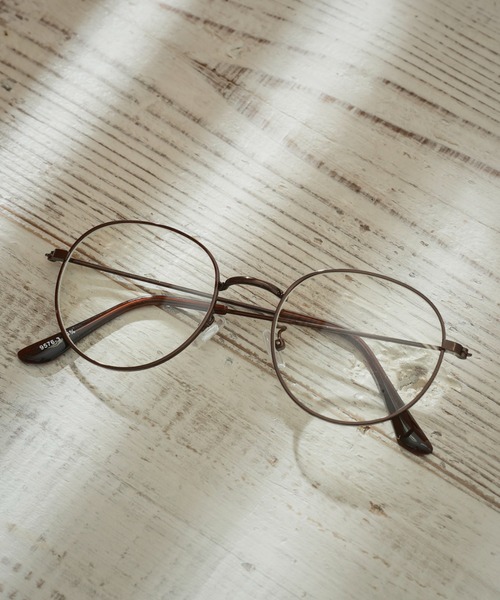 prose verse(プロズヴェール)の「細リムラウンドメガネ(メガネ・レディース・ゴールド/ブロンズ・フリ-)」の1枚目の写真