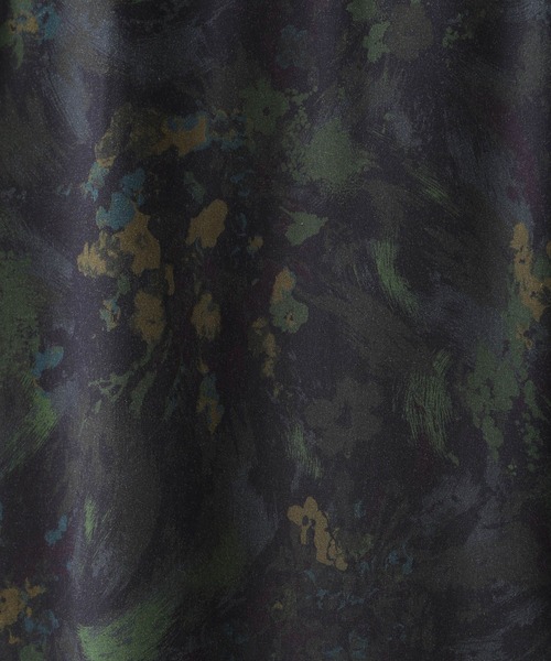 RAGEBLUE（レイジブルー）の「ボタニカル柄/レーヨンシャツ/266297（シャツ/ブラウス・メンズ・ブラック/パープル・MEDIUM/LARGE）」の17枚目の写真