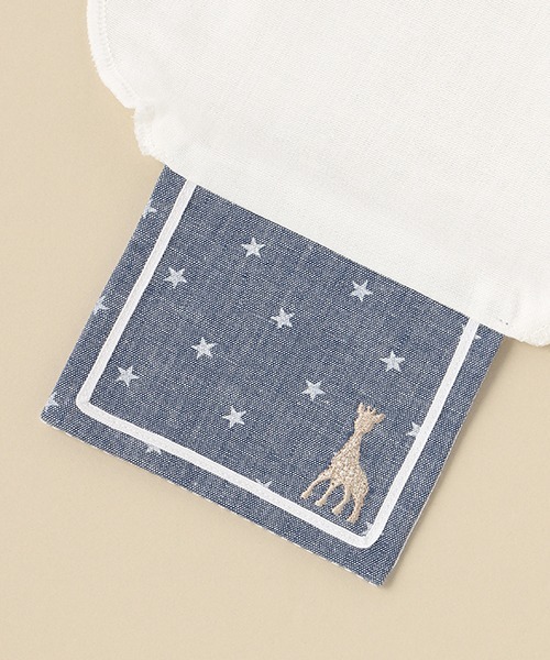 Sophie la girafe（ソフィーラジラフ）の「セーラー汗取りパッド【日本製】（その他ベビー用品・キッズ・オフホワイト/ネイビー・FREE）」の5枚目の写真