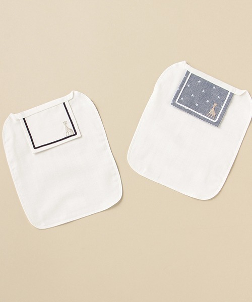 Sophie la girafe（ソフィーラジラフ）の「セーラー汗取りパッド【日本製】（その他ベビー用品・キッズ・オフホワイト/ネイビー・FREE）」の11枚目の写真