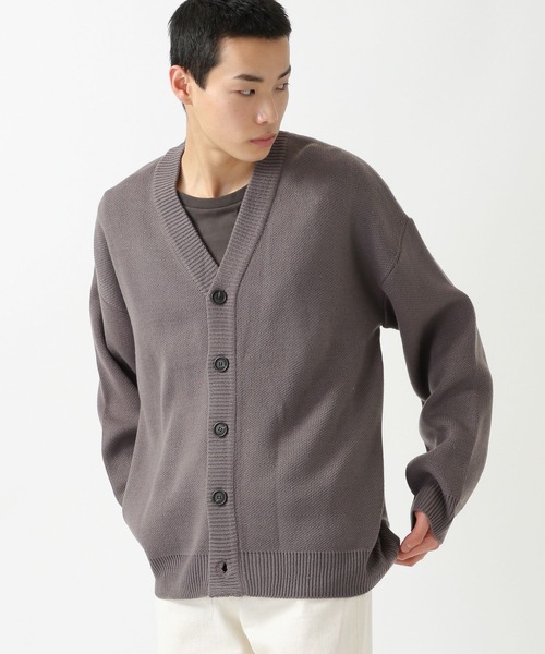 ALAND(エーランド)の「3.3Field Trip/OVER KNITカーディガン 2279010(ニット/セーター・メンズ・ブラック/ベージュ/チャコール・FREE)」の3枚目の写真