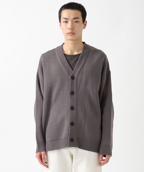 ALAND(エーランド)の「3.3Field Trip/OVER KNITカーディガン 2279010(ニット/セーター・メンズ・ブラック/ベージュ/チャコール・FREE)」の13枚目の写真