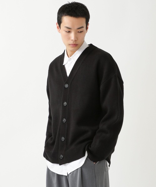 ALAND(エーランド)の「3.3Field Trip/OVER KNITカーディガン 2279010(ニット/セーター・メンズ・ブラック/ベージュ/チャコール・FREE)」の19枚目の写真