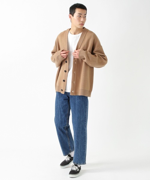 ALAND(エーランド)の「3.3Field Trip/OVER KNITカーディガン 2279010(ニット/セーター・メンズ・ブラック/ベージュ/チャコール・FREE)」の11枚目の写真