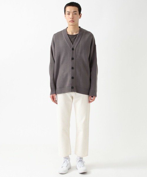 ALAND(エーランド)の「3.3Field Trip/OVER KNITカーディガン 2279010(ニット/セーター・メンズ・ブラック/ベージュ/チャコール・FREE)」の10枚目の写真