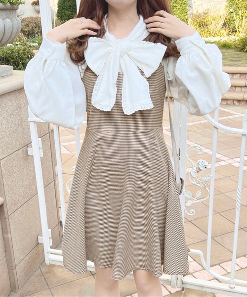 apres jour(アプレジュール)の「【セットアップ可能】フレアキャミワンピース【ZOZOTOWN限定アイテム】(ワンピース・レディース・モカ/ベージュ系その他/ブラウン系その他/ベージュ・X-LARGE/フリー)」の16枚目の写真