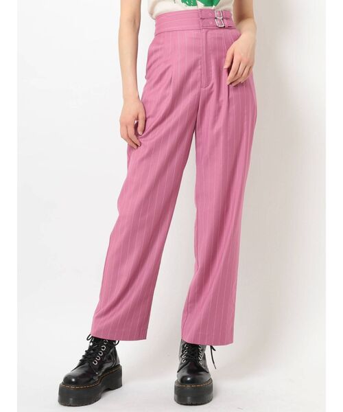 jouetie(ジュエティ)の「ウエストベルトタックパンツ(その他パンツ・レディース・ブラック/グレー/ピンク/その他1・MEDIUM)」の7枚目の写真