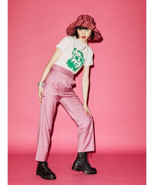 jouetie(ジュエティ)の「ウエストベルトタックパンツ(その他パンツ・レディース・ブラック/グレー/ピンク/その他1・MEDIUM)」の13枚目の写真