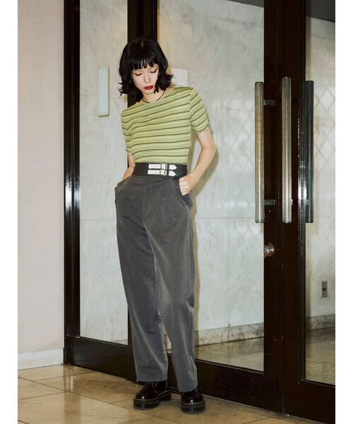 jouetie(ジュエティ)の「ウエストベルトタックパンツ(その他パンツ・レディース・ブラック/グレー/ピンク/その他1・MEDIUM)」の17枚目の写真