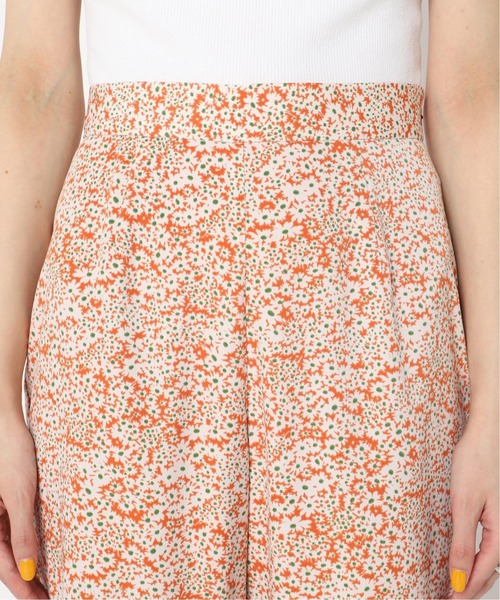 U by SPICK&SPAN(ユーバイスピックアンドスパン)の「フラワーパンツ◆(その他パンツ・レディース・オレンジ・38/34/36)」の13枚目の写真