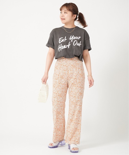 U by SPICK&SPAN(ユーバイスピックアンドスパン)の「フラワーパンツ◆(その他パンツ・レディース・オレンジ・38/34/36)」の21枚目の写真