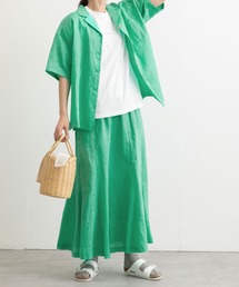 POU DOU DOU | コットンリネンローンマーメイドスカート(スカート)