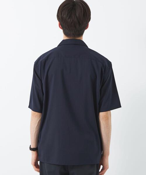green label relaxing　シャツ WEB限定】［ XS /H148-155cm］クラフト 5分袖 ブラウス （シャツ