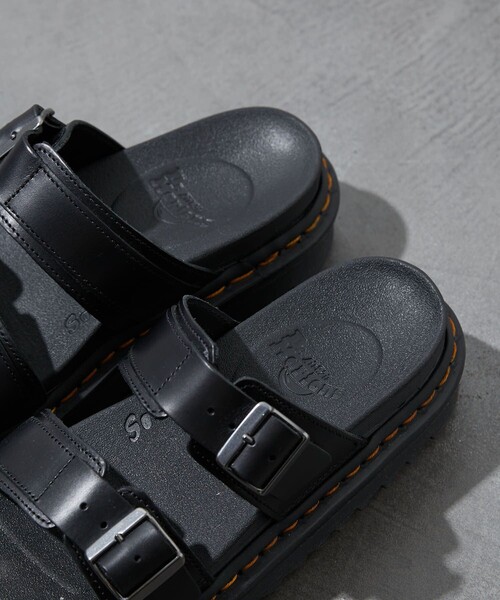 Dr. Martens（ドクターマーチン）の「Dr.Martens/ドクターマーチン MYLES BRANDO（サンダル・レディース・ブラック/ベージュ・4/5/6/8/9/3/7）」の15枚目の写真