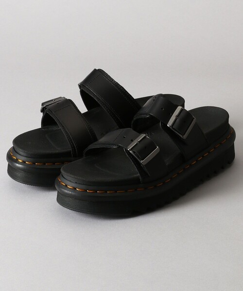 Dr. Martens（ドクターマーチン）の「Dr.Martens/ドクターマーチン MYLES BRANDO（サンダル・レディース・ブラック/ベージュ・4/5/6/8/9/3/7）」の17枚目の写真