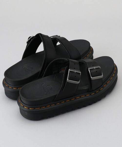 Dr. Martens（ドクターマーチン）の「Dr.Martens/ドクターマーチン MYLES BRANDO（サンダル・レディース・ブラック/ベージュ・4/5/6/8/9/3/7）」の21枚目の写真