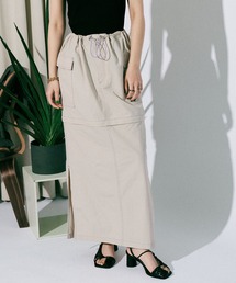 〈COCO COLLABORATION〉2WAY SKIRT【MAISON SPECIAL/メゾンスペシャル】