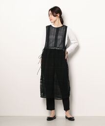 Samansa Mos2 | 総レースレイヤードワンピース(ワンピース)