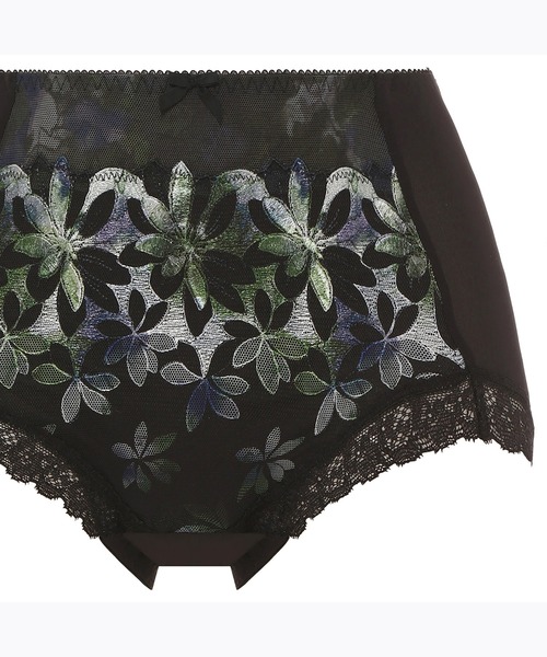 Triumph（トリンプ）の「天使のブラ スリムライン 極上ライト544 はきこみ深めショーツ TR544 Maxi（ショーツ・レディース・ブラック/ブルー・M/L）」の3枚目の写真