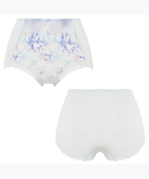 Triumph（トリンプ）の「天使のブラ スリムライン 極上ライト544 はきこみ深めショーツ TR544 Maxi（ショーツ・レディース・ブラック/ブルー・M/L）」の6枚目の写真