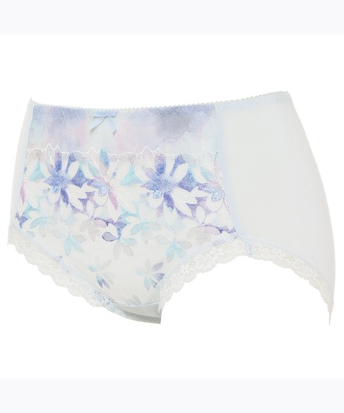 Triumph（トリンプ）の「天使のブラ スリムライン 極上ライト544 はきこみ深めショーツ TR544 Maxi（ショーツ・レディース・ブラック/ブルー・M/L）」の4枚目の写真