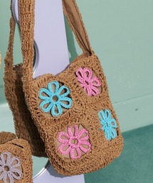 ・ペーパークロシェ編みショルダー